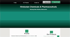 Desktop Screenshot of hindustanpharma.net